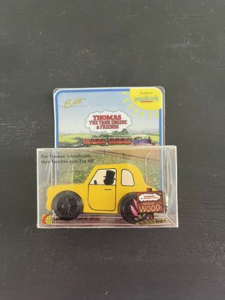 Thomas Wooden Sir Topham Hatt Yellow Car 1992 Flat Magnet