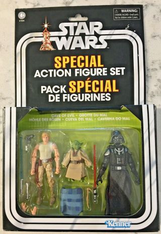 2019 Star Wars Case Of Evil Special Action Figure Set Luke Yoda Vader