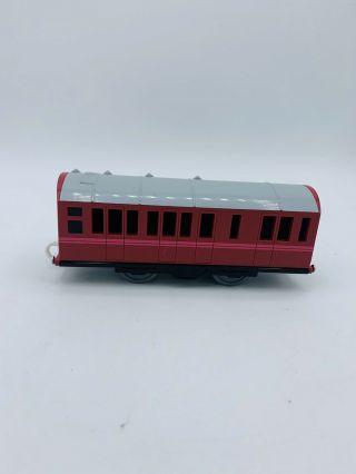 Thomas And Friends Tomy Trackmaster Red With Gray Top Passenger Coach