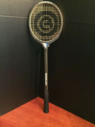 Vintage Astreroid Squash Raquet Wood 3 Star Model