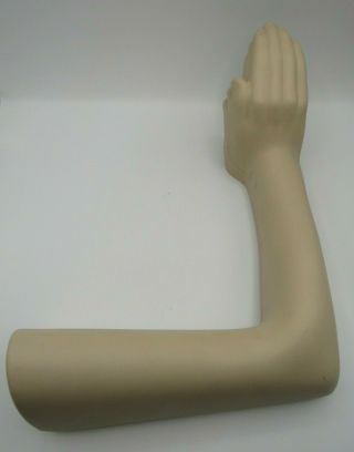 Vintage Female Mannequin Right Arm Bent Arm Film Prop Display Shop Art Project