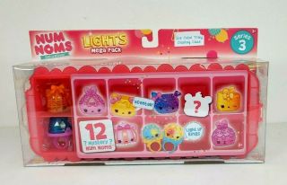 Num Noms Lights Megapack Ice Cube Tray Display Series 3 Scented Light Up Ring