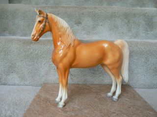 Vintage And Early Breyer Palomino Western Horse; No Saddle Or Reins; Glossy