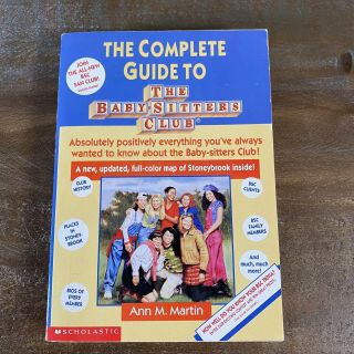 Complete Guide To The Baby - Sitters Club Ann M.  Martin Young Adult Vintage Book