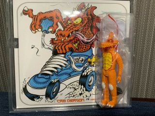 Steve Caballero Toy Figure 4 Incher Orange Comes With 2 Heads