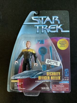 Star Trek Security Officer Nelix Spencer Gift Exclusive Playmates Figure