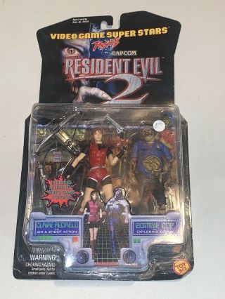 Resident Evil 2 Claire Redfield Zombie Cop Figure Toy Biz Action Figure Toys