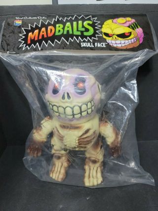 Medicom Toy Vcd × Madballs Skull - Face Figure From Japan F4205