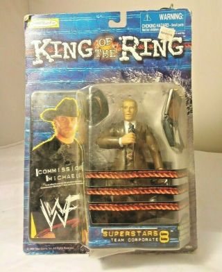 Commissioner Shawn Michaels Wwf King Of The Ring Action Figure Wwe Wrestling