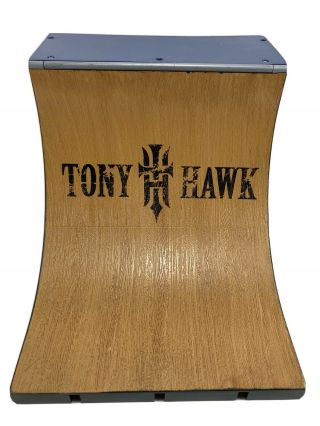 2007 Spin Master Tony Hawk Tech Dech Half Pipe Ramp W/ Electronic Sound