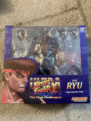 Storm.  C Ultra Street Fighter Ii The Final Challengers Evil Ryu 1/12 Figure