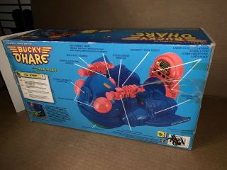 Vintage Hasbro 1990 Bucky O’Hare Toad Croaker Vehicle In The Box 3