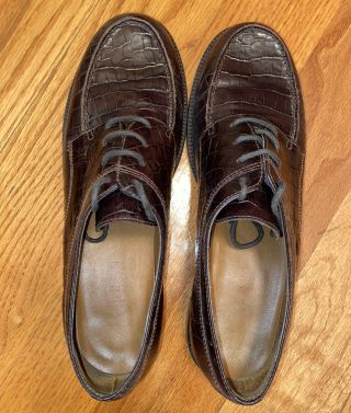 Ralph Lauren Vintage Brown Leather Shoes (Women’s 8 B) 3