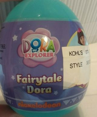 Fisher Price Dora The Explorer Fairy Tale Surprise Toy Egg Nickelodeon 3,  Blue