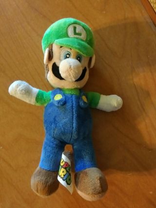 Mario Bros.  Luigi Plush Doll 9 "