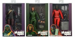 Neca Exclusive Planet Of The Apes Classic Series 3 Collectible Sdcc 2015 Misb