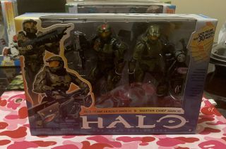 Rare & Halo 3 Red Team Leader/master Chief Spartan 2 Armor Pack Shippin
