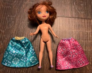2012 Mattel Disney Junior Sofia The First Princess Doll,  2 Skirts Green Pink 5”