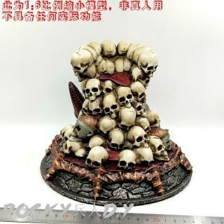 Skull Throne & Base For Tbleague Pl2020 - 161 The Goddess Of War Sariah 1/6 Scale