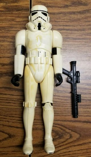Vintage Star Wars 12” Inch Stormtrooper 1978 Kenner W/ Holster & Gun