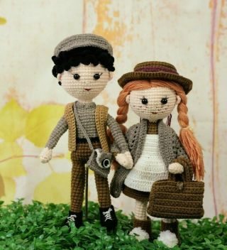 Anne And Gilbert Amigurumi Handmade Doll From Anne Of Green Gables
