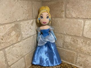 Disney Store Cinderella Princess Plush Doll 12 Inch