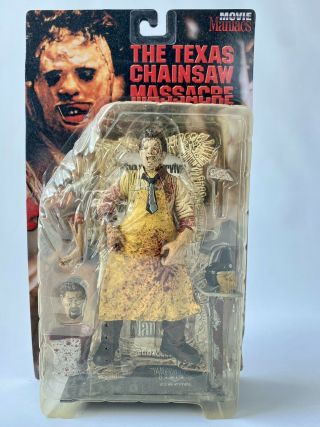 The Texas Chainsaw Massacre Leatherface Mcfarlane Movie Maniacs Figure.