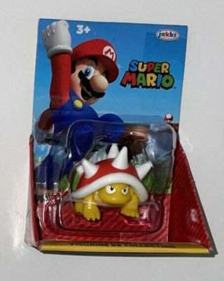 World Of Mario Nintendo - Spiny - 2.  5 " Action Figure Jakks
