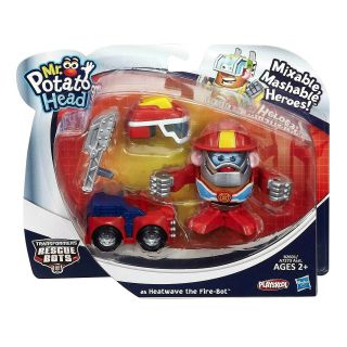 Playskool Mr Potato Head Mixable Mashable Heroes As Heatwave The Fire Bot Hasbro