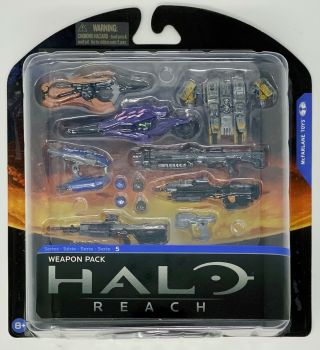 Halo Reach Series 5 Weapon Pack Mcfarlane Toys