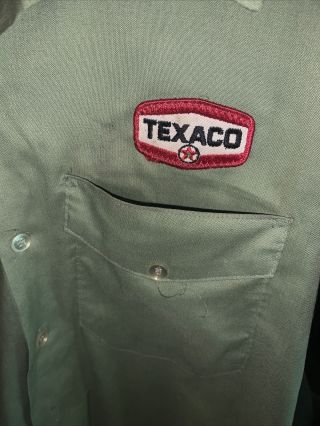 Texaco station attendant Uniform Shirt,  Vintage,  short sleeve, 2
