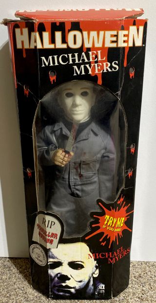 Michael Myers Halloween Rip Thriller Series 18 " Doll/figure 15415 Sound