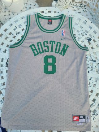 Vtg Nba Nike Hwc Boston Celtics Antoine Walker Jersey 8 Sewn Mens Xl Kemba