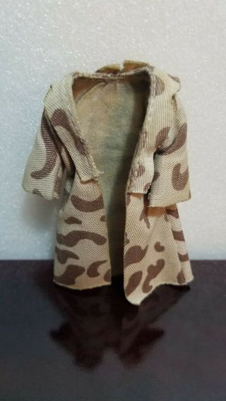 Vintage Star Wars Rotj Endor Han Solo Camo Lapel Trench Coat Only 1983 No Repo