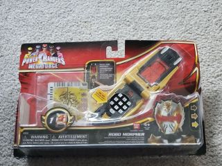 Power Rangers Megaforce Robo Morpher Cell Phone Sounds 35039 Sound And Card Nip