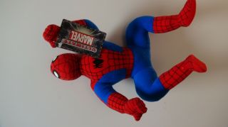 Ultimate Marvel Comics Spider Man Soft Stuffed Plush Doll 14” 2001 Kellytoy