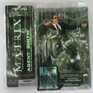 Agent Smith Mcfarlane Toys The Matrix Series 2 Revolutions Figure 2003
