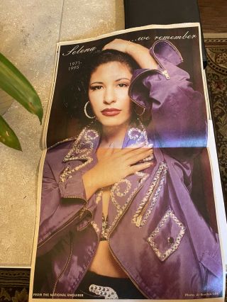 Vintage Selena Quintanilla 1995 Poster