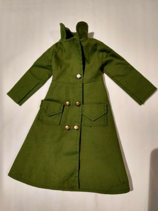 Vintage Ideal Crissy Doll Green Trench Coat