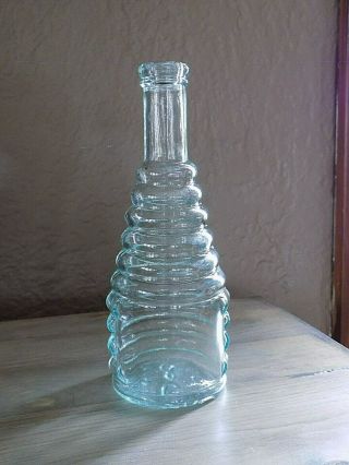 Vintage 1875 George C Oven & Co.  Beehive Fat Sauce Bottle - Red Bank,  Jersey