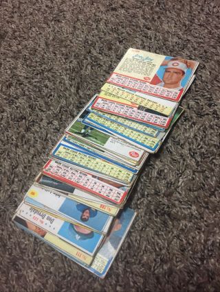 Vintage 1960s Post Cereal Box Baseball Cards