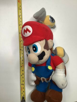 Bda Mario Sunshine Plush Nintendo Fludd Doll