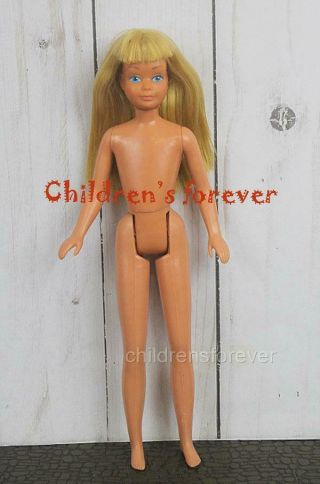 1967 Mattel Vintage Barbie Twist N Turn Skipper Doll 9 " Blonde Nude Philippines