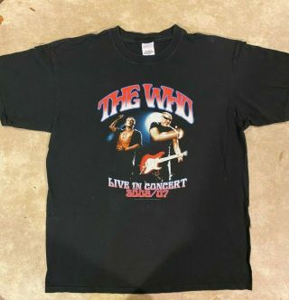 Vintage 2006 The Who Live In Concert Tour Tee.  Men 