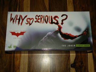 Hoy Toys Dc Comics The Joker Why So Serious? Light Box Officially Licensed 16 "