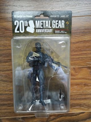 Metal Gear Solid Udf Ultra Detail Figure Series 1 Medicom Snake Mgs 4 Octocamo