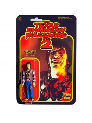 The Texas Chainsaw Massacre 2 Chop Top Custom Action Figure Distraction Figures