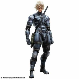 Play Arts Kai Figure Metal Gear Solid 2 Sons Of Liberty Raiden F/s