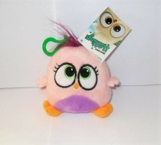 Angry Birds Hatchlings 4 " Plush Pink & Purple With Tag