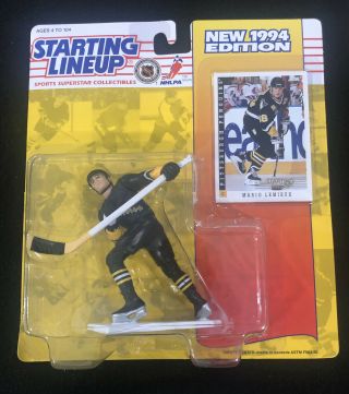 Mario Lemieux 1994 Starting Lineup Pittsburgh Penguins Hockey Nhl Slu